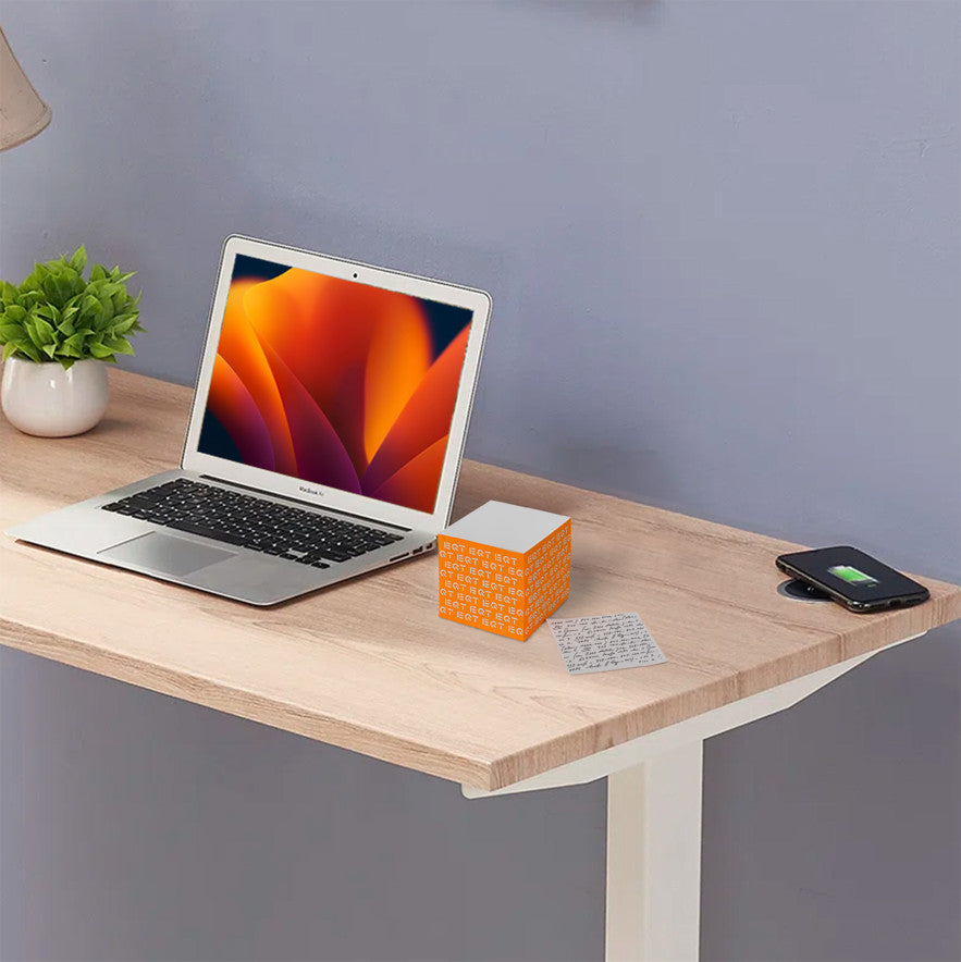 Paper desk cube