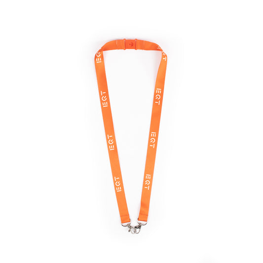rPET Lanyard 2clips, 25-pack