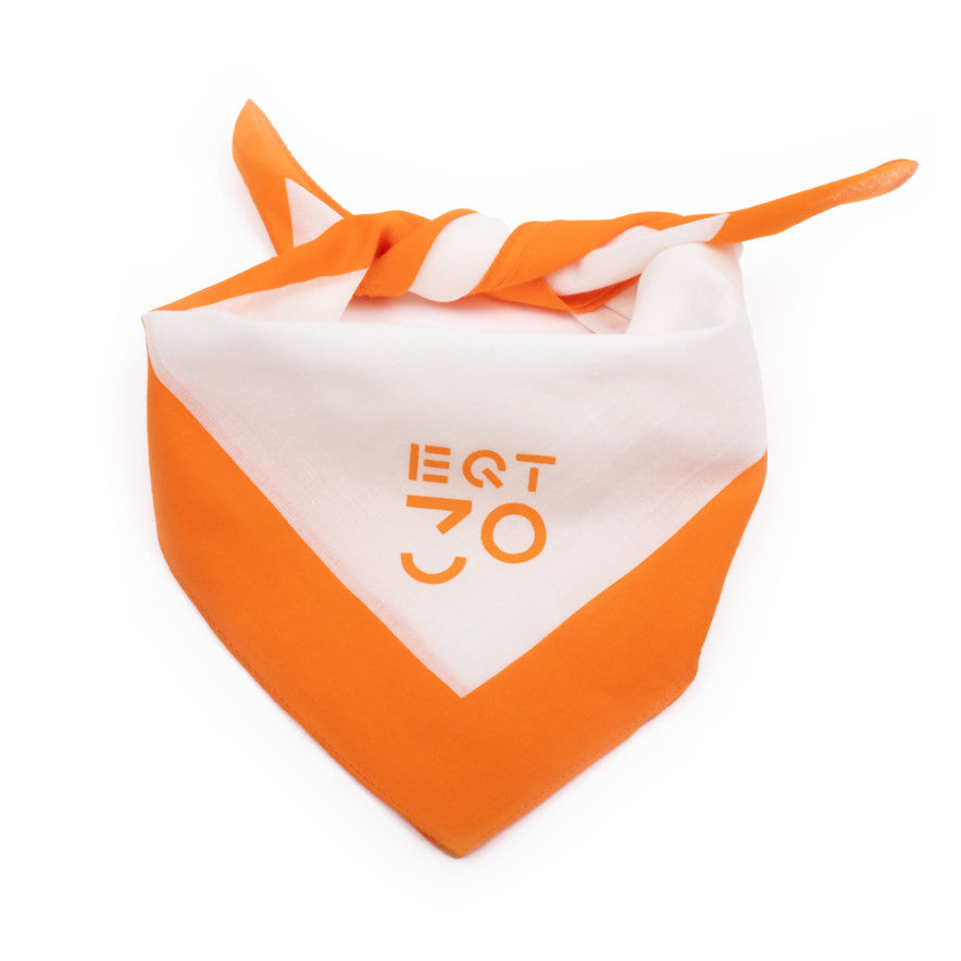 White/Orange bandana