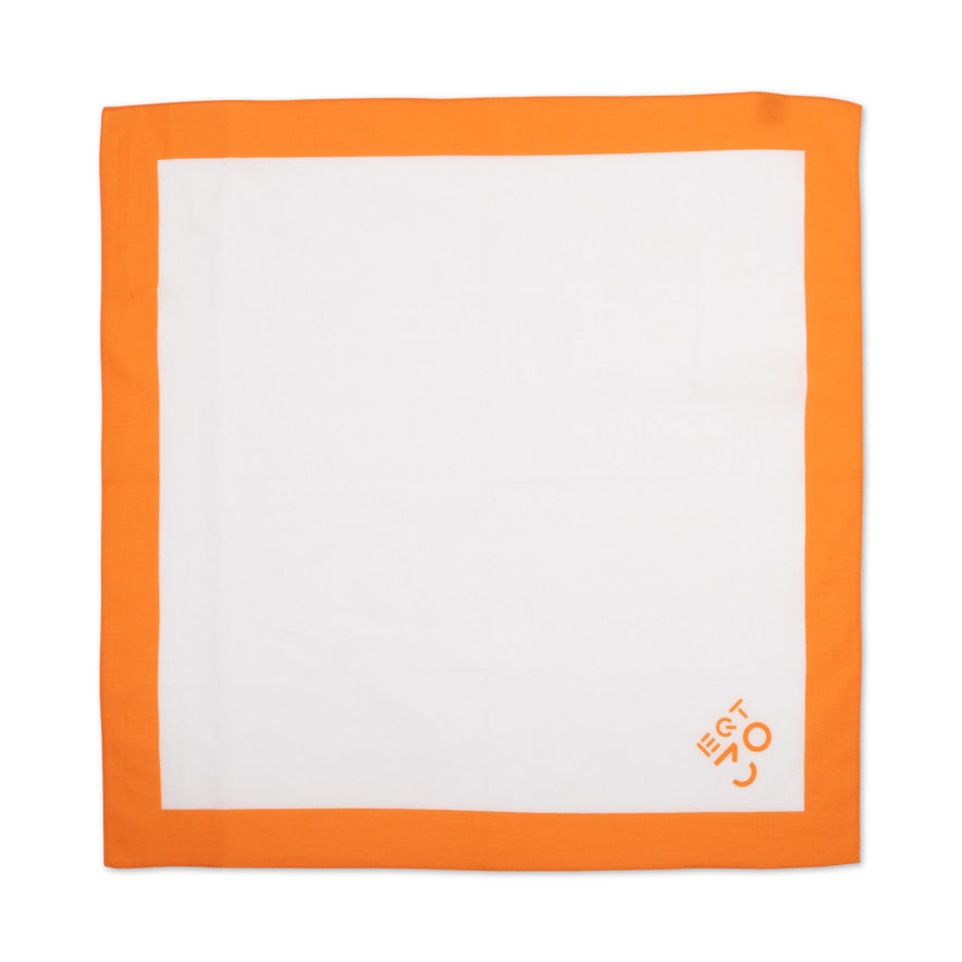 White/Orange bandana